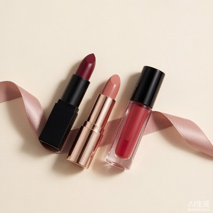 Lip makeup — lipstick, gloss, lip oil