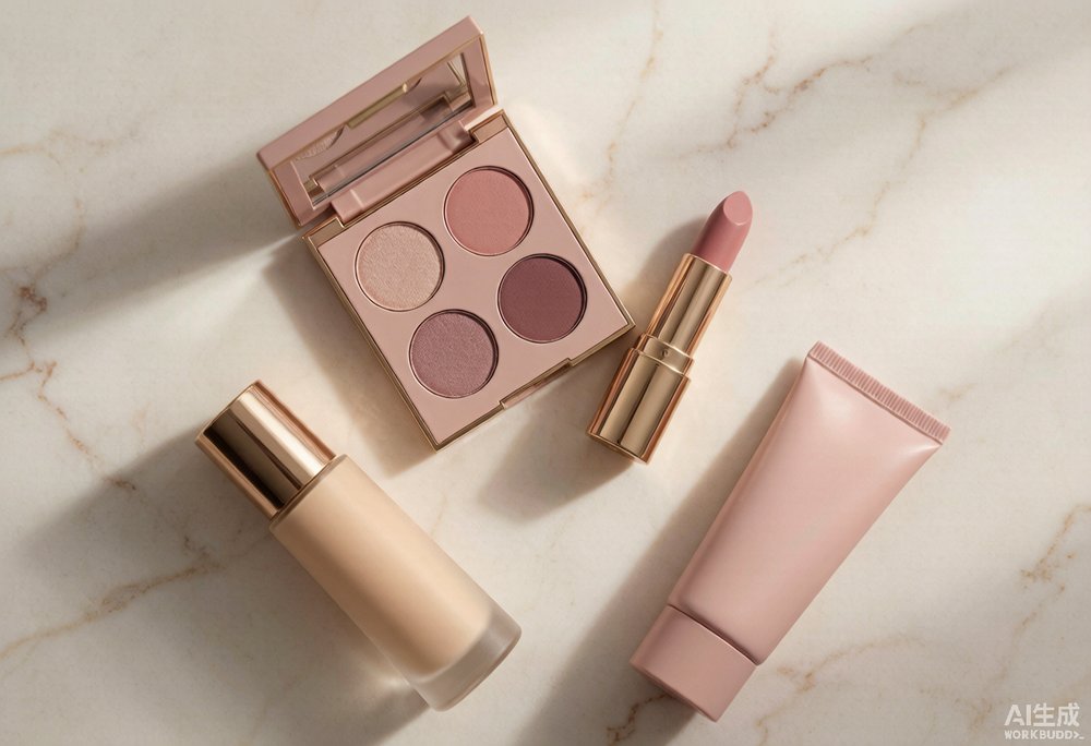 Eye, lip & face beauty product collection